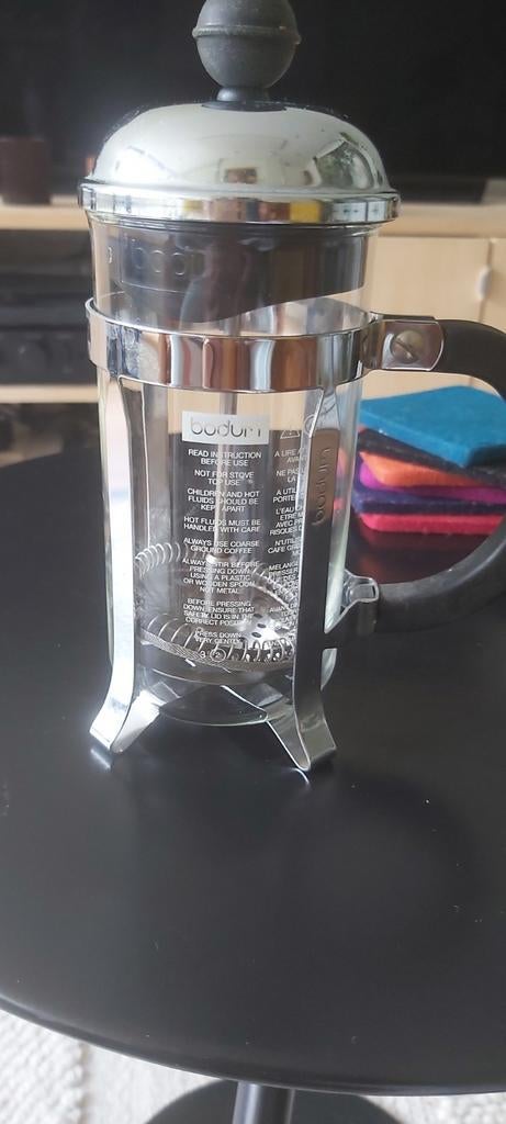Cafetiere van Bodum 350ml, Huis en Inrichting, Keuken | Servies, Glas of Glazen, Ophalen of Verzenden, Overige stijlen, Glas