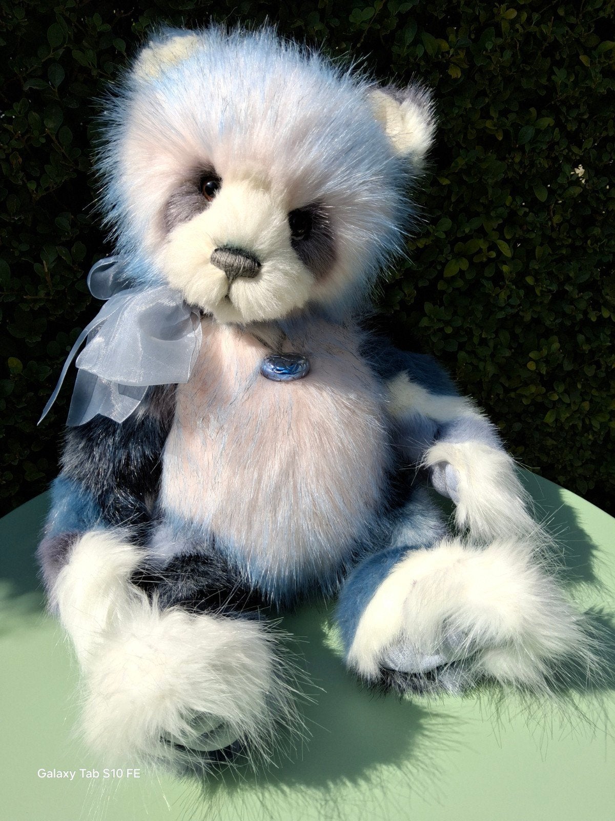 Charlie Bears Plumo Pandabeer "Isla" - 44 cm uit 2021 zgan, Verzamelen, Beren en Cherished Teddies, Ophalen of Verzenden, Zo goed als nieuw