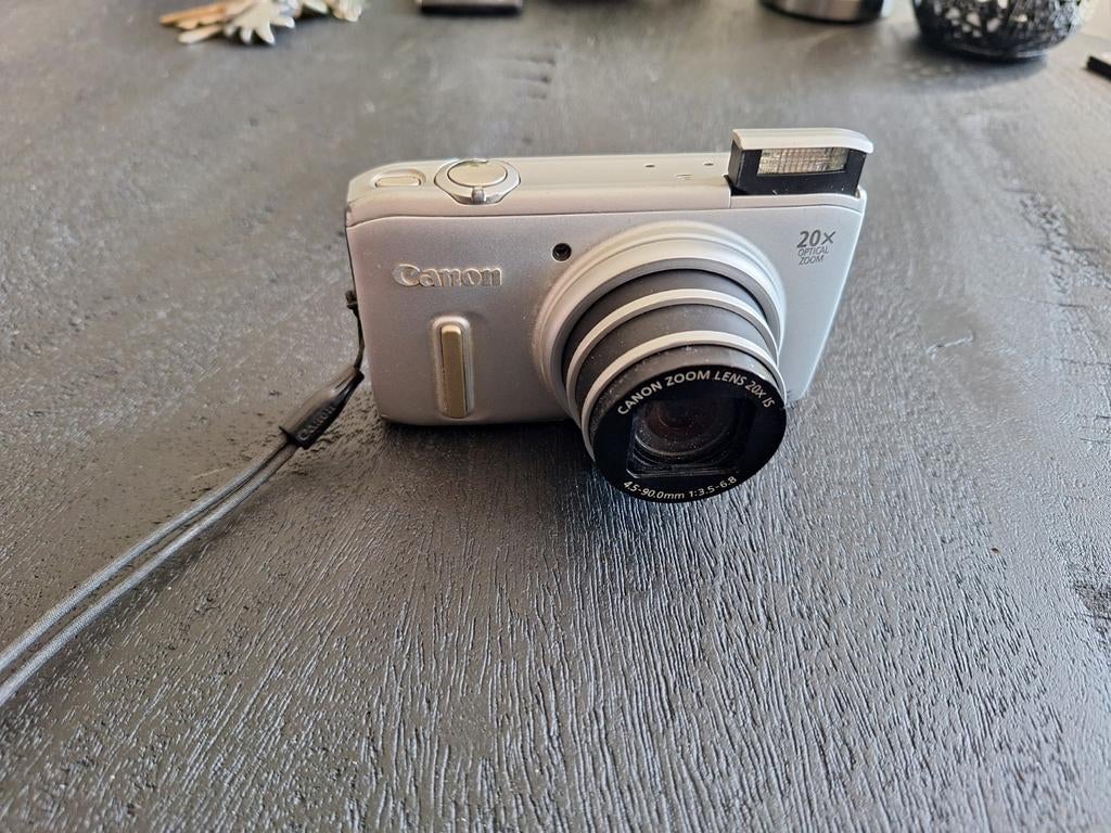 Canon PowerShot SX240HS - Compactcamera 12.1 MP, Gebruikt, Canon, Compact, Ophalen of Verzenden