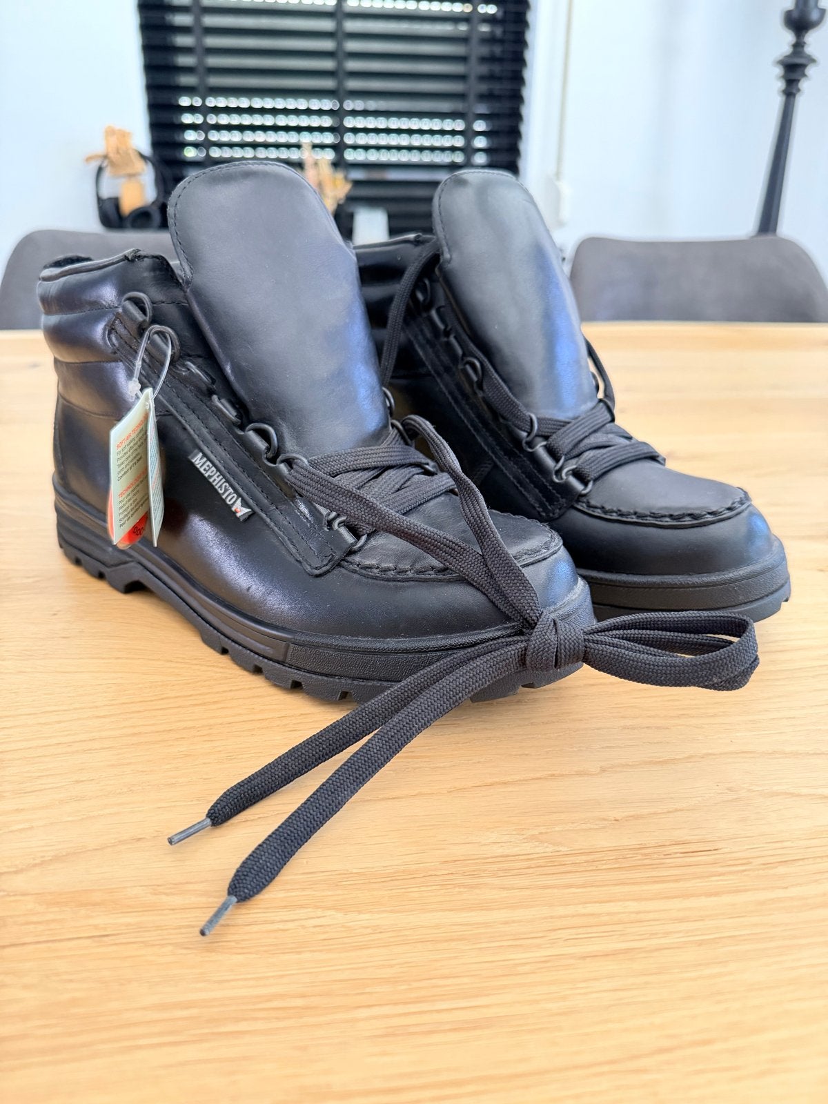 Mephisto Gore-Tex Soft-Air halfhoge wandelschoenen zwart lee, Ophalen of Verzenden, Nieuw, Zwart, Wandelschoenen of Bergschoenen