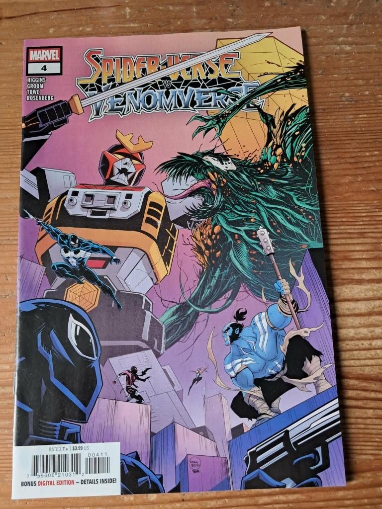 Spider-verse vs venomverse, Amerika, Higgins, Nieuw, Ophalen