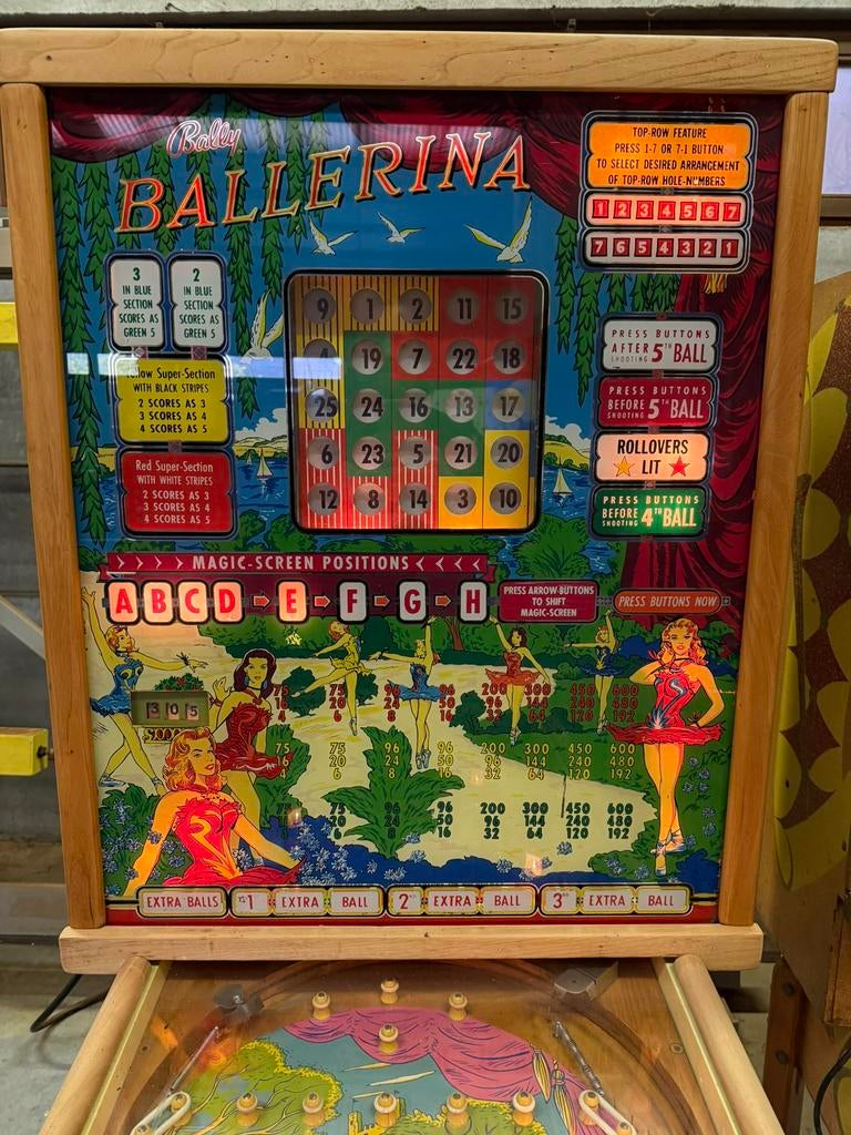 Bally Bingo Ballerina, Verzamelen, Overige munten, Ophalen, Gebruikt, Met sleutels