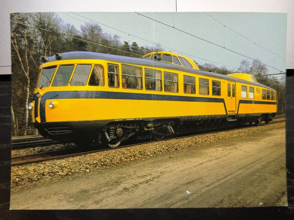 NS VIP-trein Ansichtkaart, Ophalen of Verzenden, Gebruikt, Trein, Kaart of Prent