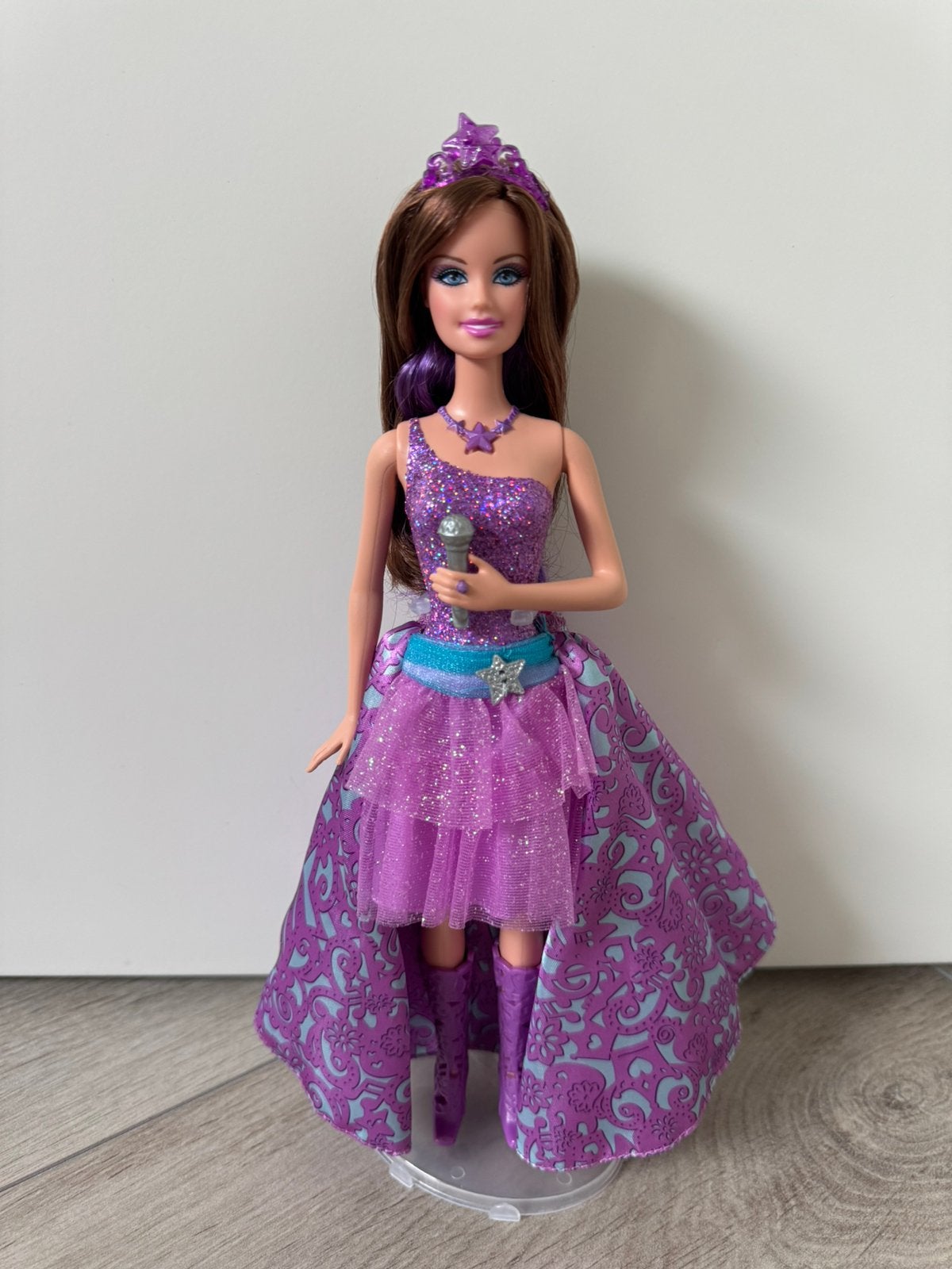 Barbie keira princess and the popstar, Verzamelen, Poppen, Ophalen of Verzenden, Zo goed als nieuw, Pop