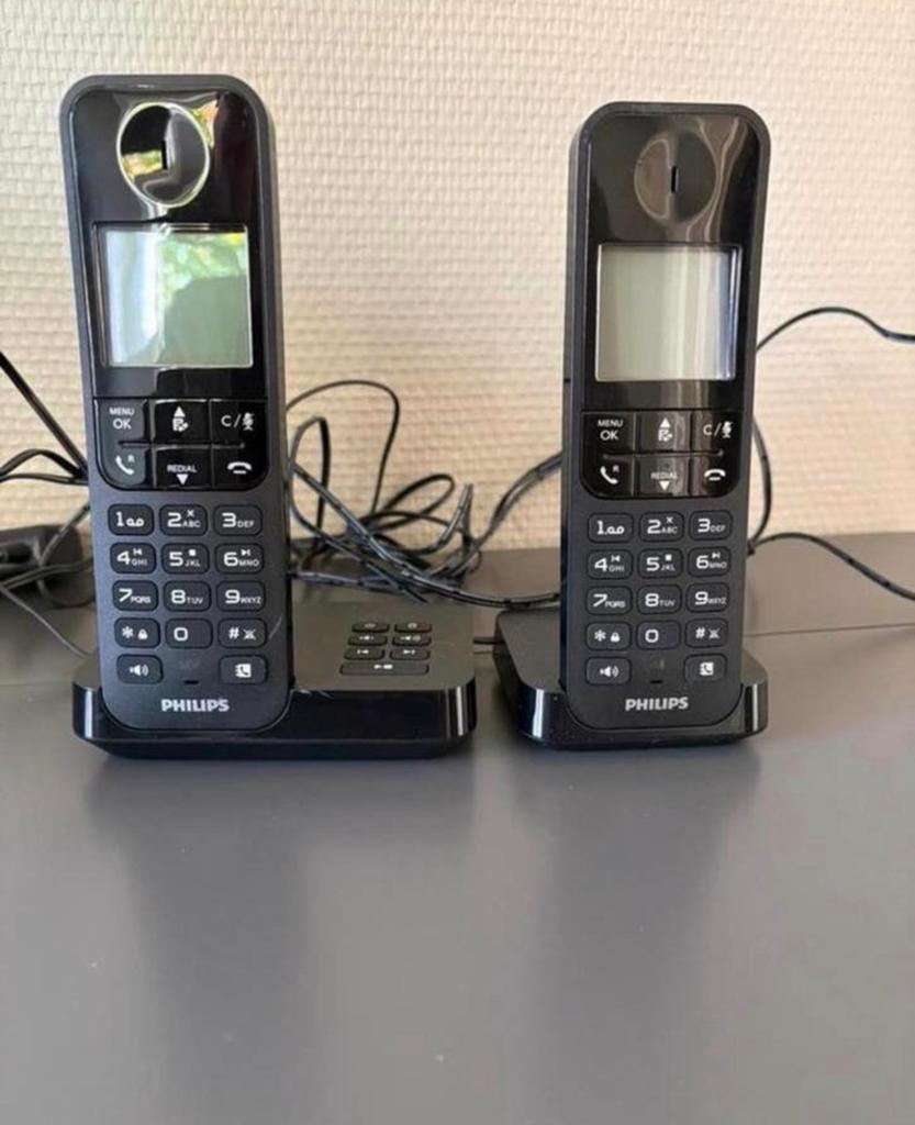 Philips Draadloze Telefoon D2752B/12 - DECT, !, Gebruikt, !, !