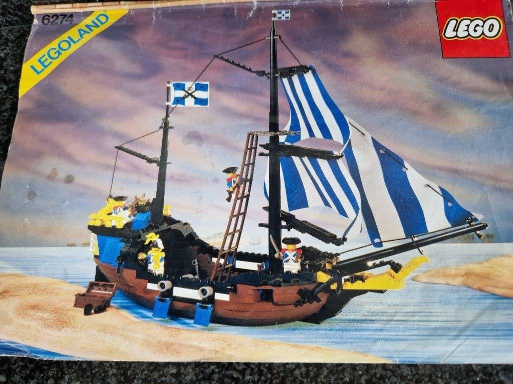 lego 6274 piratenboot, Ophalen, Gebruikt