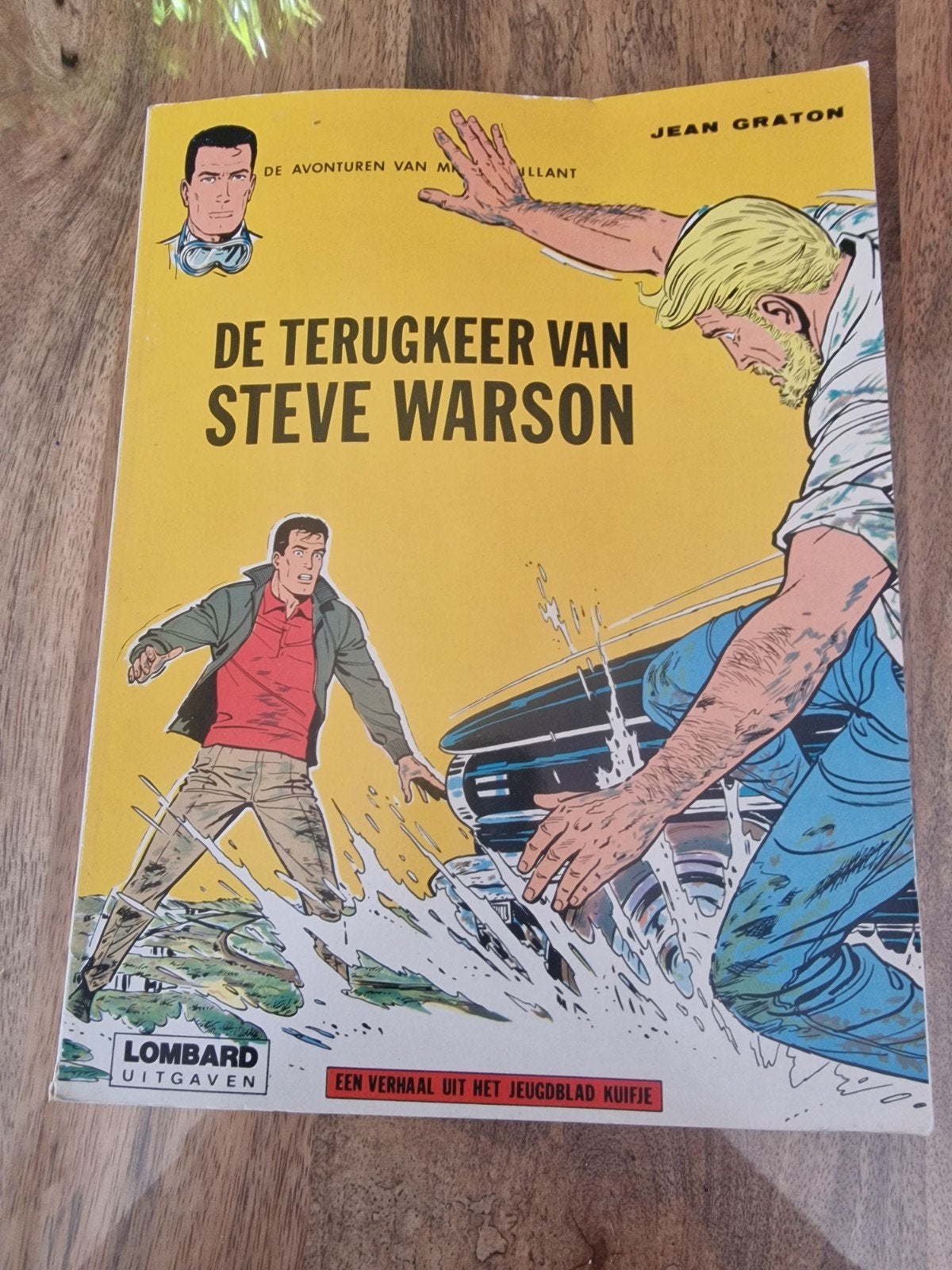 De Terugkeer van Steve Warson  Michel Vaillant, Eén stripboek, Ophalen of Verzenden, Gelezen