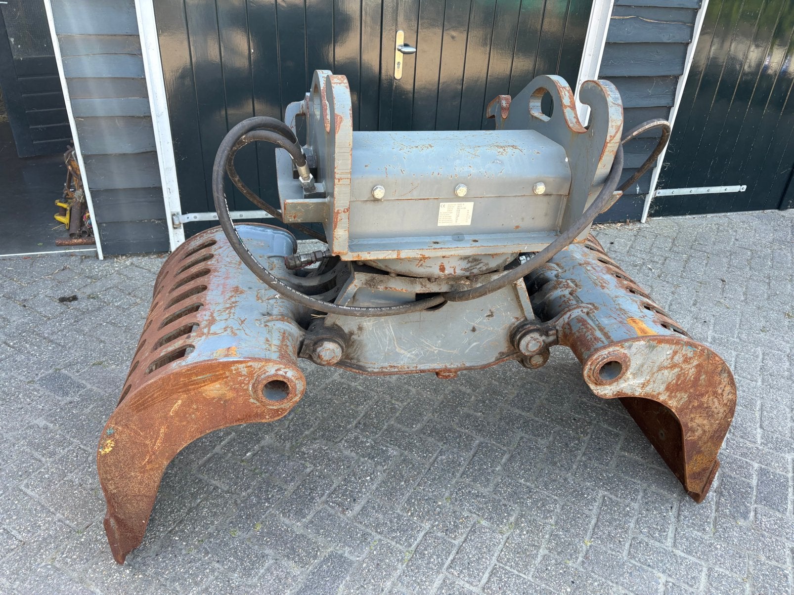 Zijtveld sorteergrijper type S603-D, Ophalen