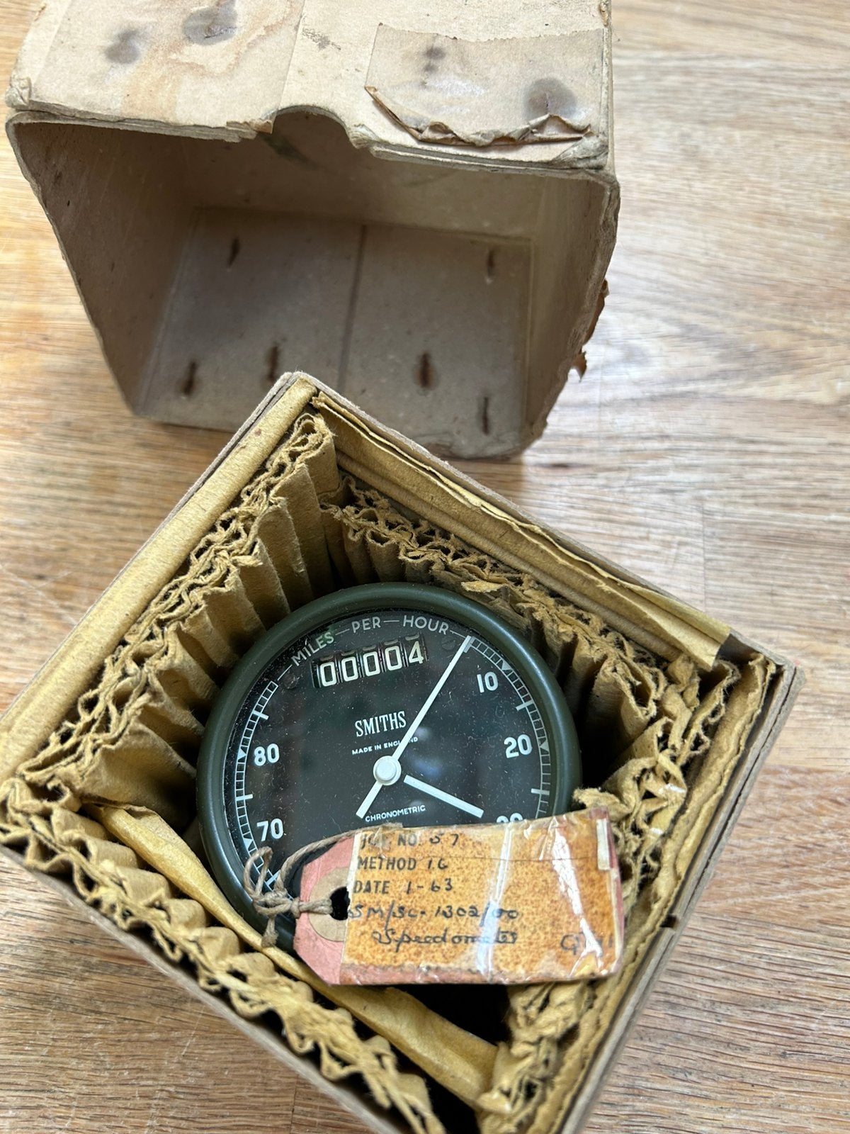 Smiths WD speedo meeter 80 mph Bsa norton etc, Motoren, Ophalen of Verzenden
