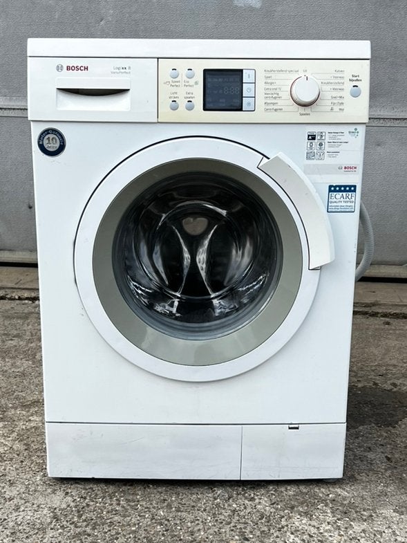 Bosch Logixx 8 VarioPerfect, Ophalen, 6 tot 8 kg, Zo goed als nieuw, 85 tot 90 cm
