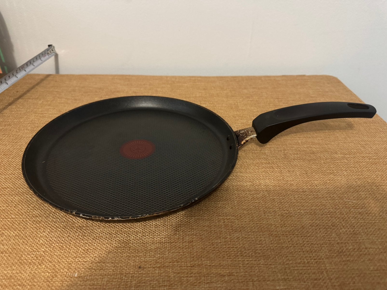 Tefal Pannenkoeken pan, Ophalen of Verzenden, Zo goed als nieuw, Rvs