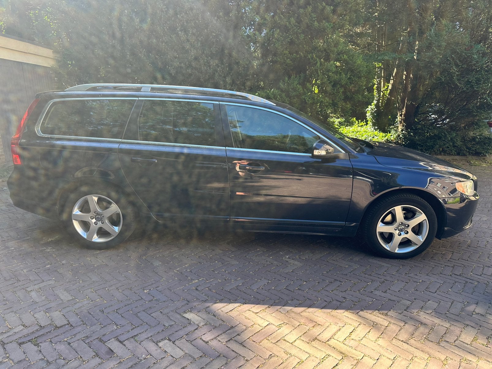 Volvo 17 inch Canicula velgen met Michelin 225/50 R17, Ophalen, Gebruikt, Banden en Velgen, 17 inch