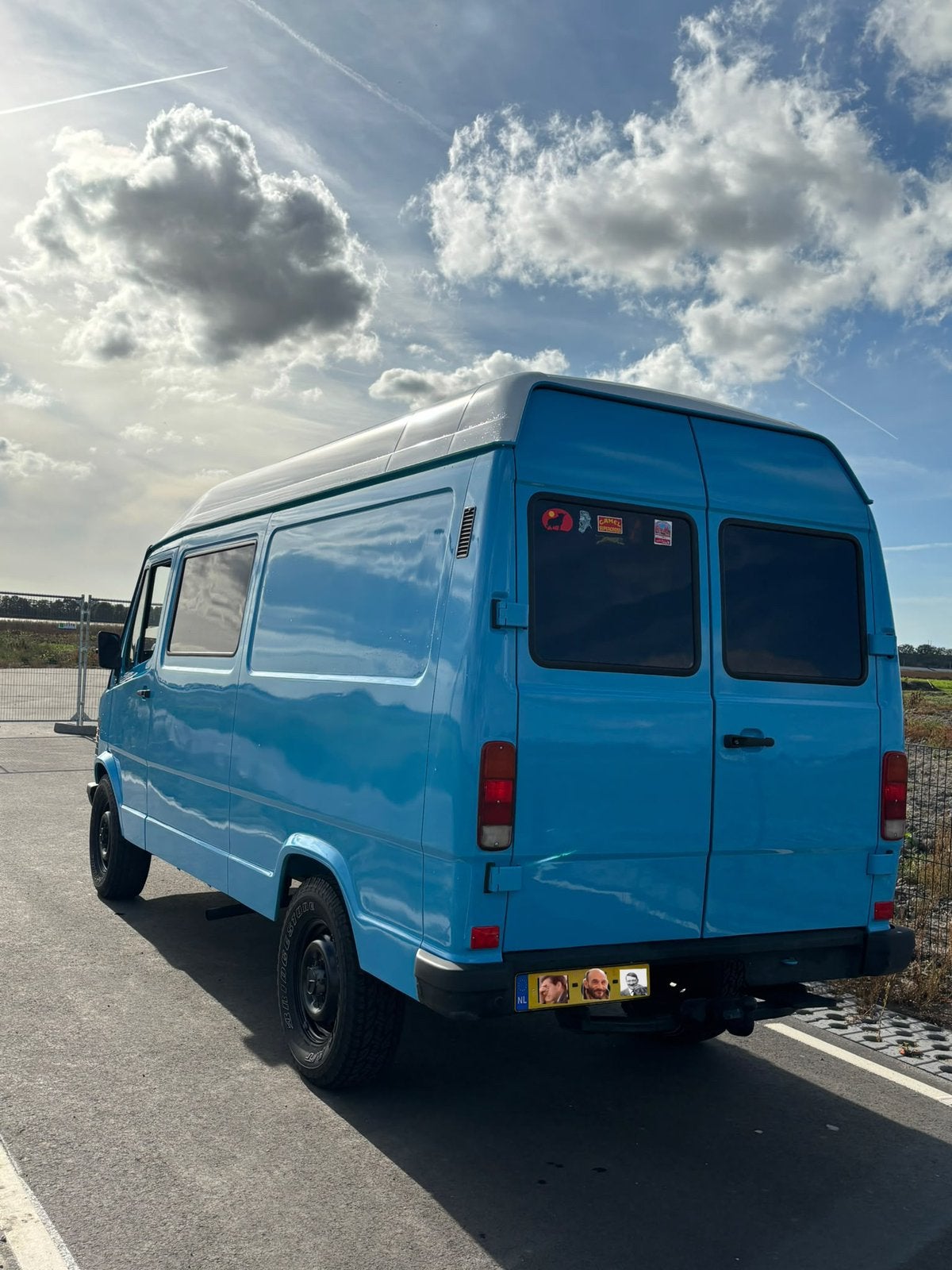 Mercedes-Benz camper 1978 Blauw, foto 3