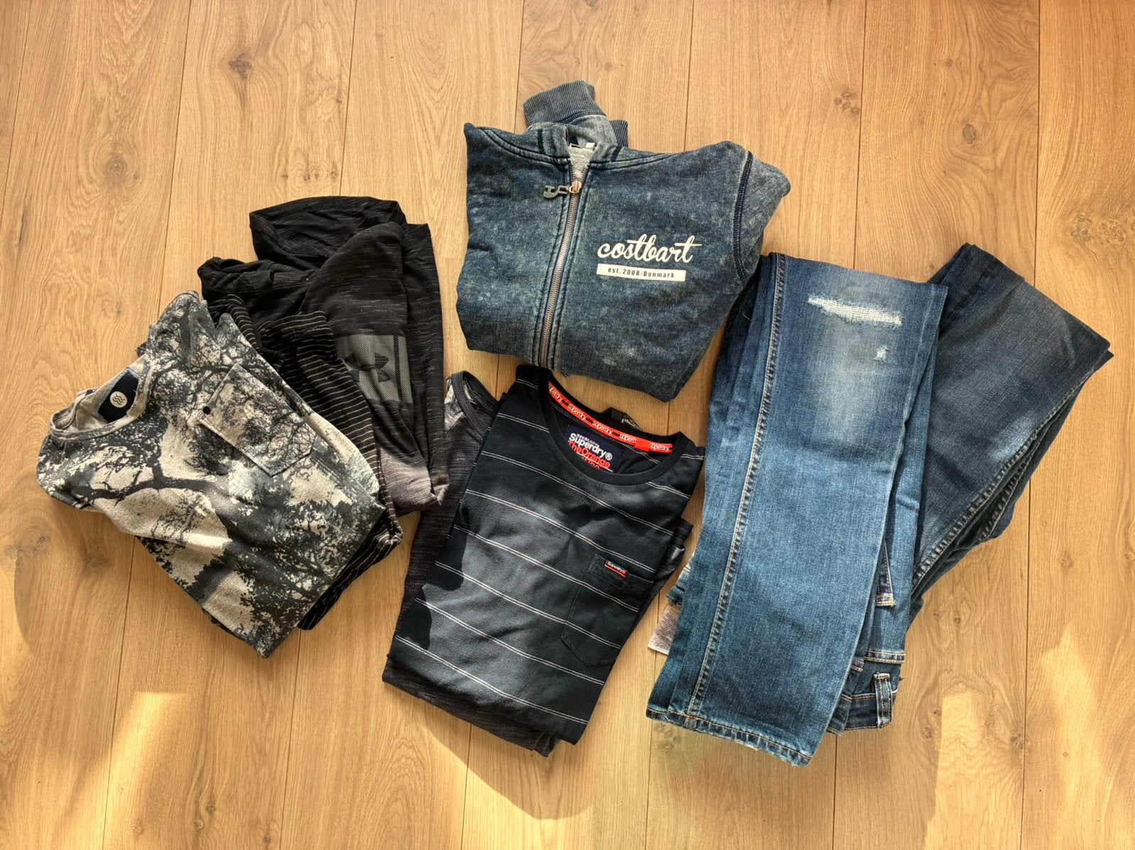 Mooi winter kledingpakket jongen in S / draagmaat 176, Ophalen of Verzenden, Zo goed als nieuw, Maat 176