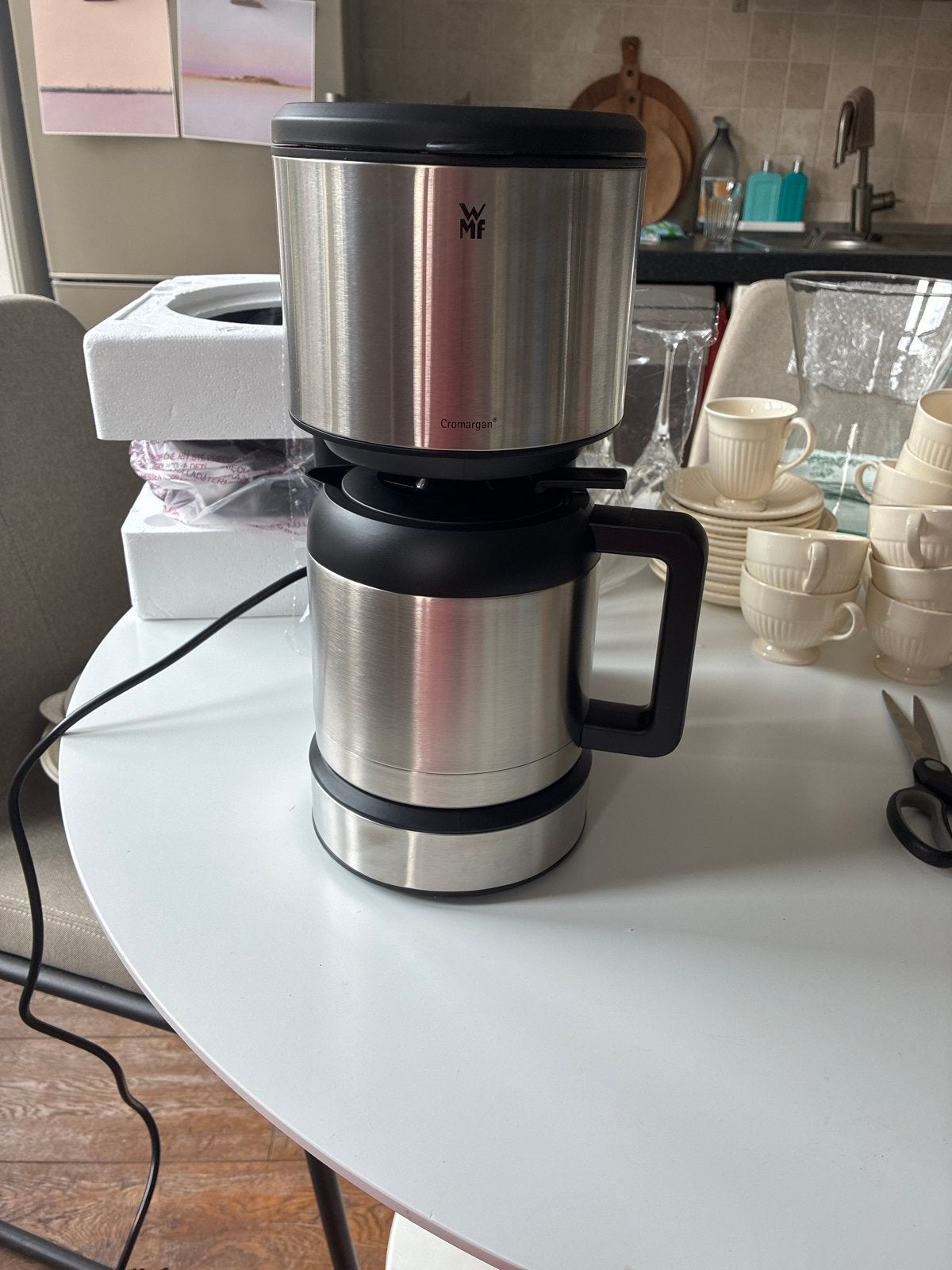 WMF Stelio Koffiezetapparaat - Nieuw in doos, Gemalen koffie, Ophalen of Verzenden, 4 tot 10 kopjes, Koffiemachine