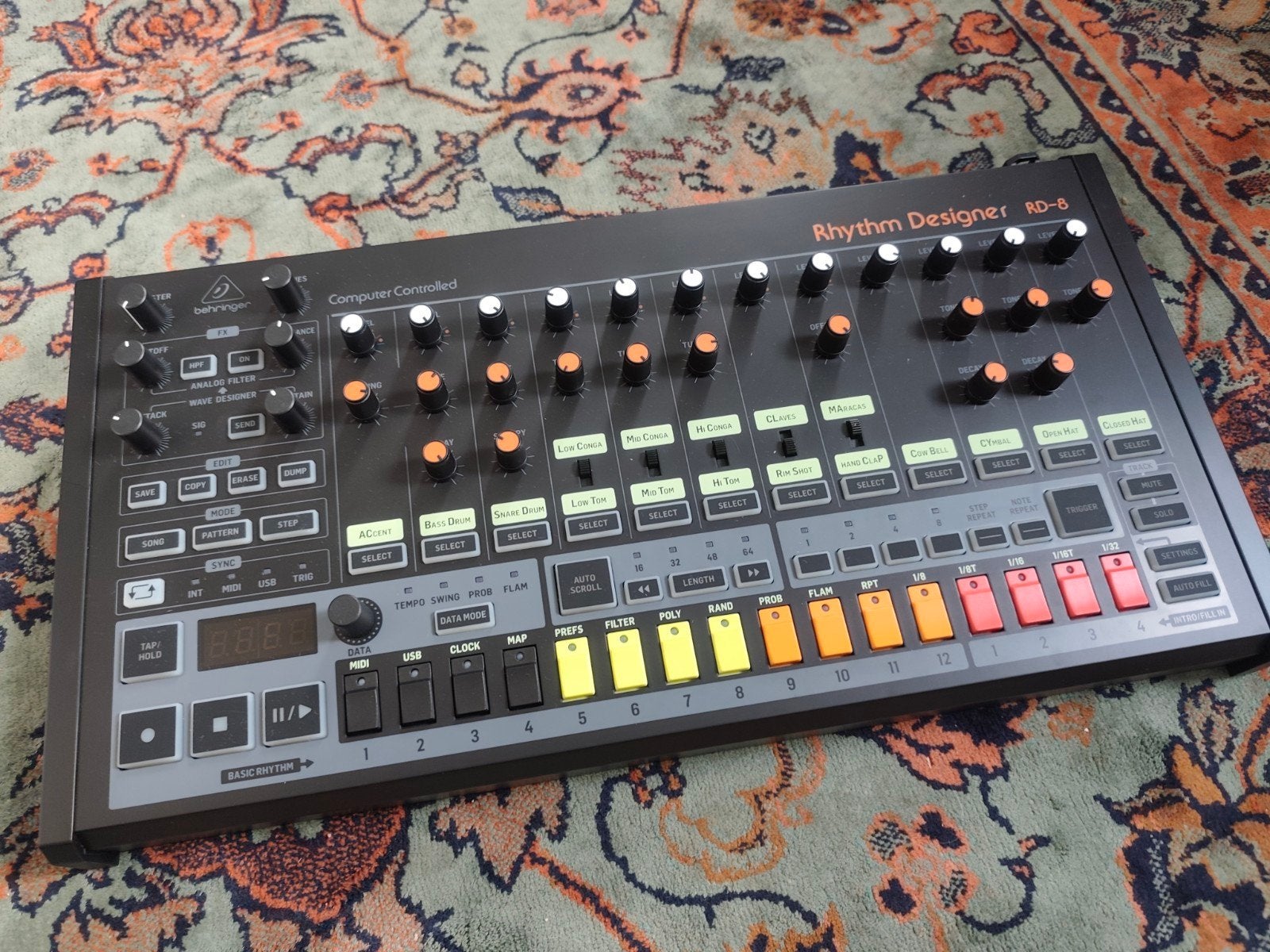 Behringer rd-8 in nieuwstaat, Ophalen of Verzenden, Zo goed als nieuw, Overige merken