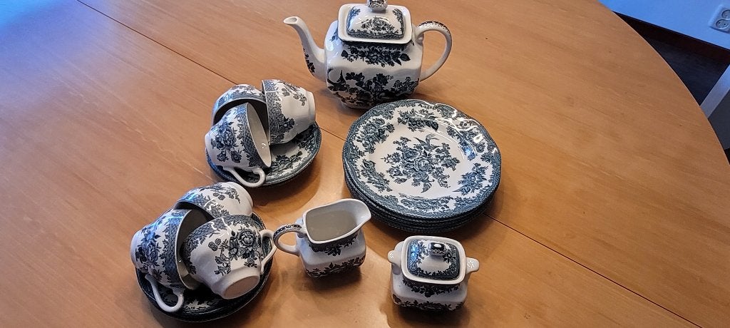 Wedgwood Enoch Theeservies The Original Asiatic Pheasants, Ophalen