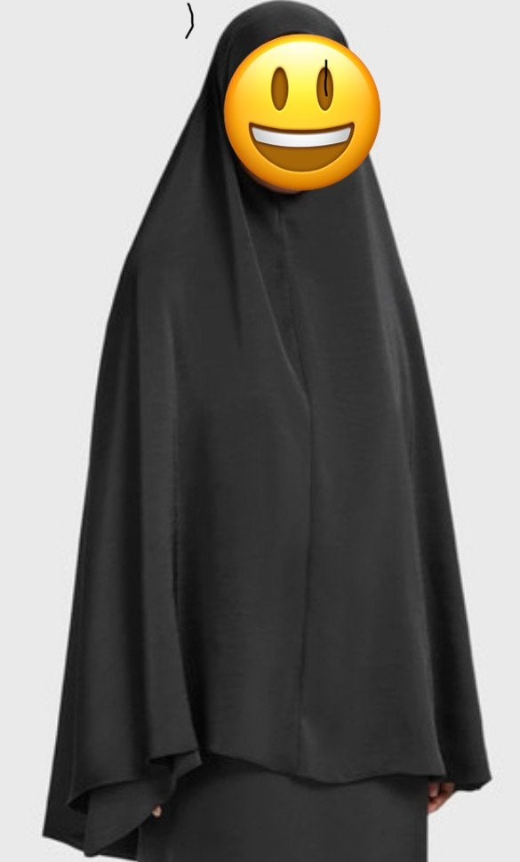 Merrachi woven satijn khimaar S/M, Ophalen of Verzenden, Nieuw