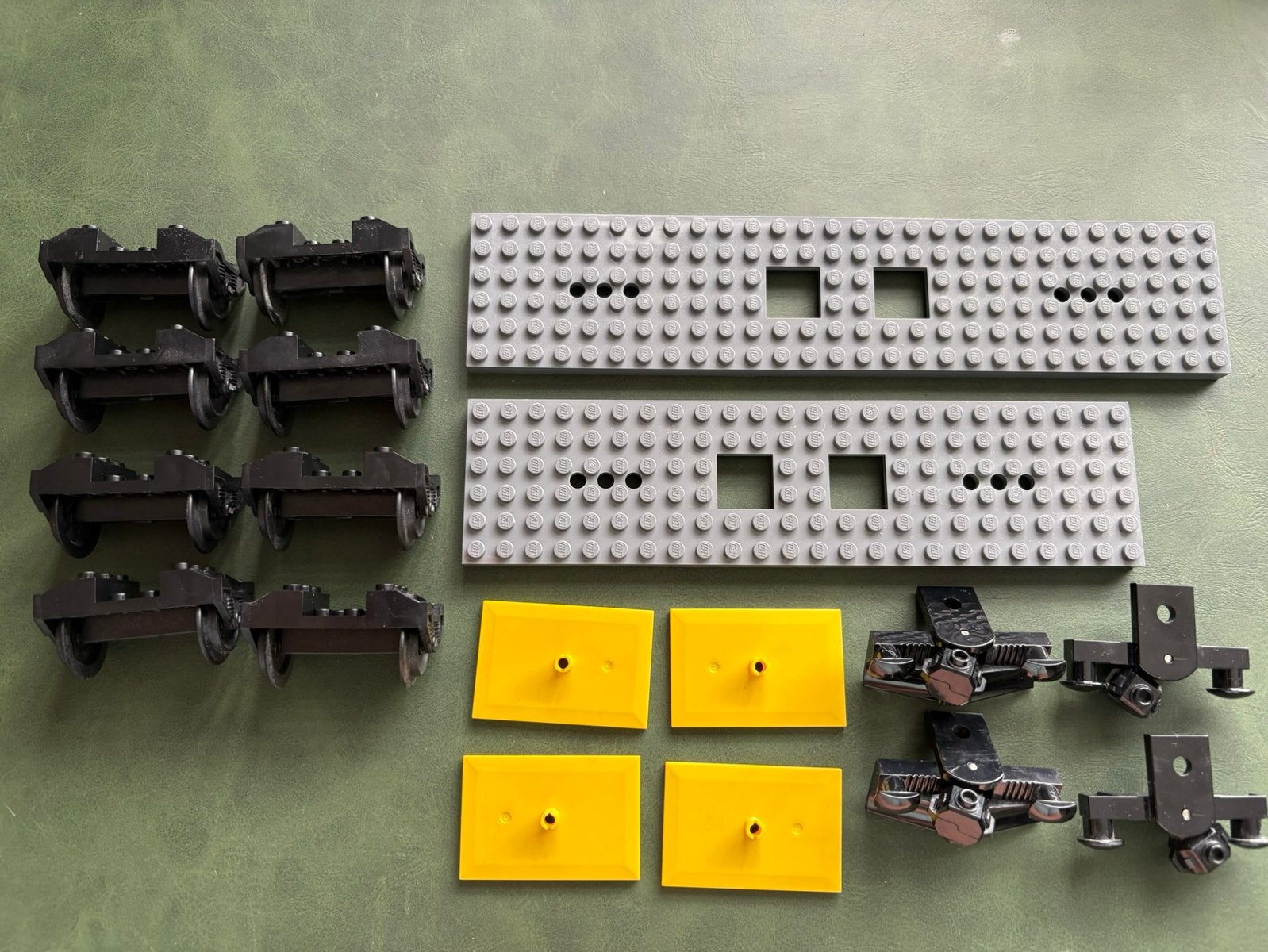 Lego trein rc city onderdelen wielen magneten set, Lego, Lego, Verzenden, Zo goed als nieuw