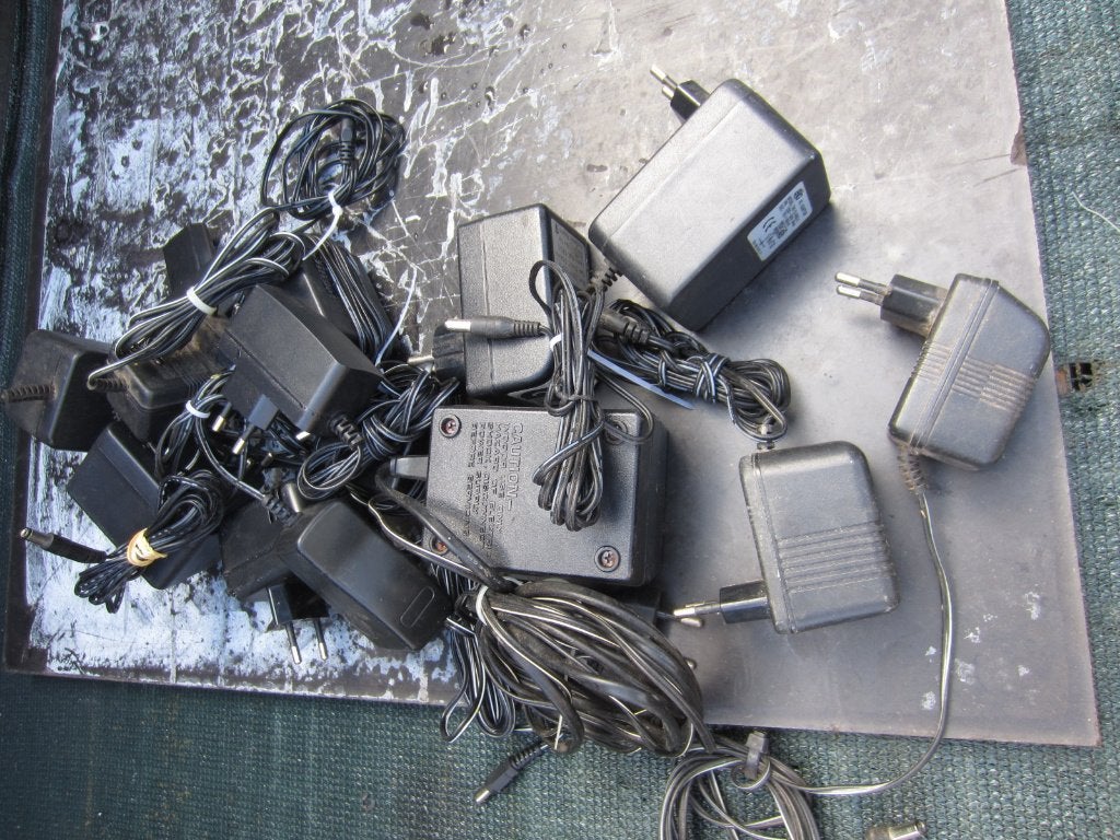 12 volt adapters, Ophalen, Gebruikt