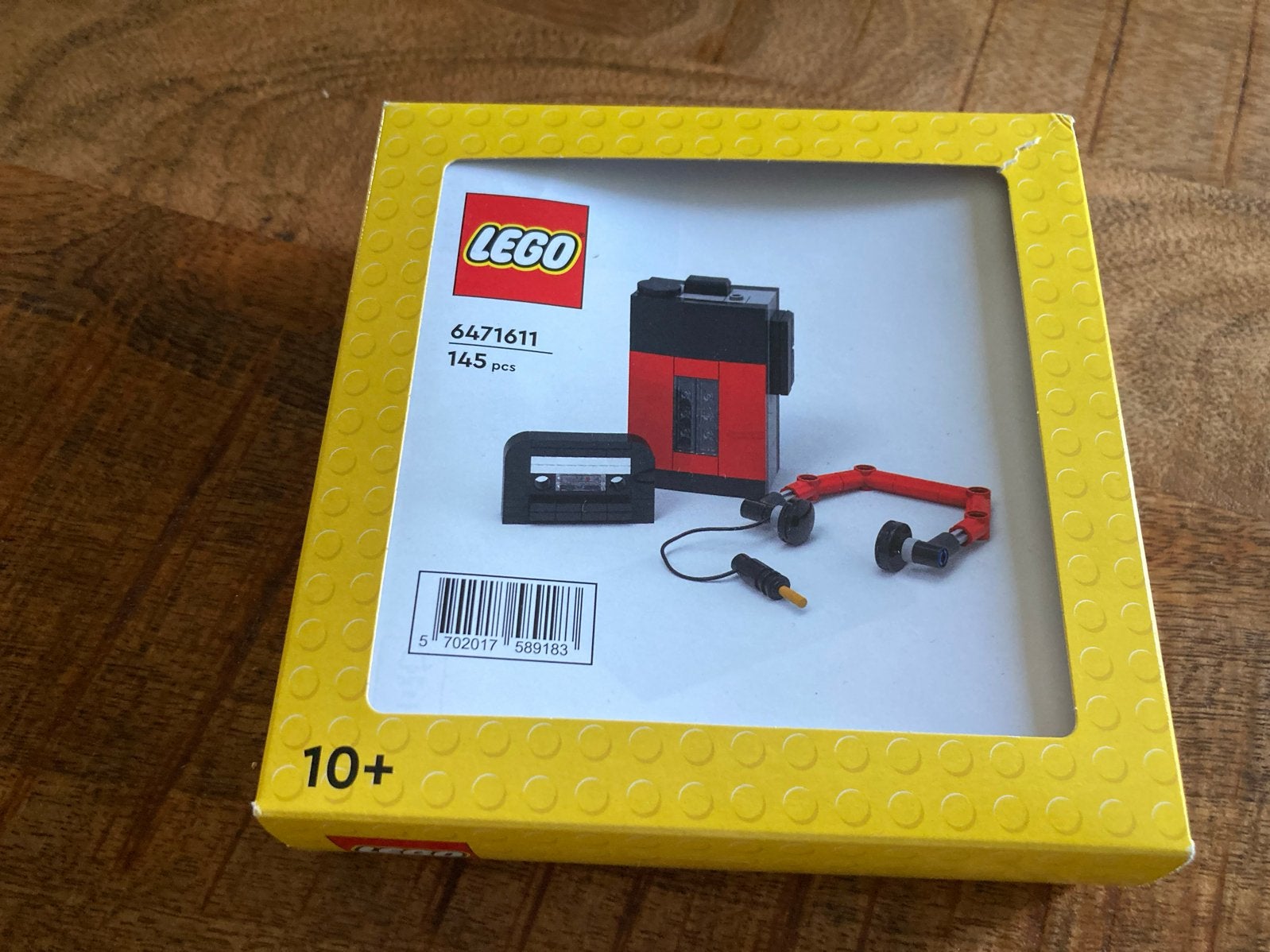 LEGO GWP 6471611 retro walkman 145 stuks - Nieuw in doos, Ophalen of Verzenden, Nieuw