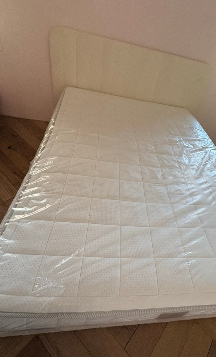 NIEUW in verpakking - AUPING tweepersoonsmatras 140x200cm, Ophalen, 140 cm, Matras, 200 cm