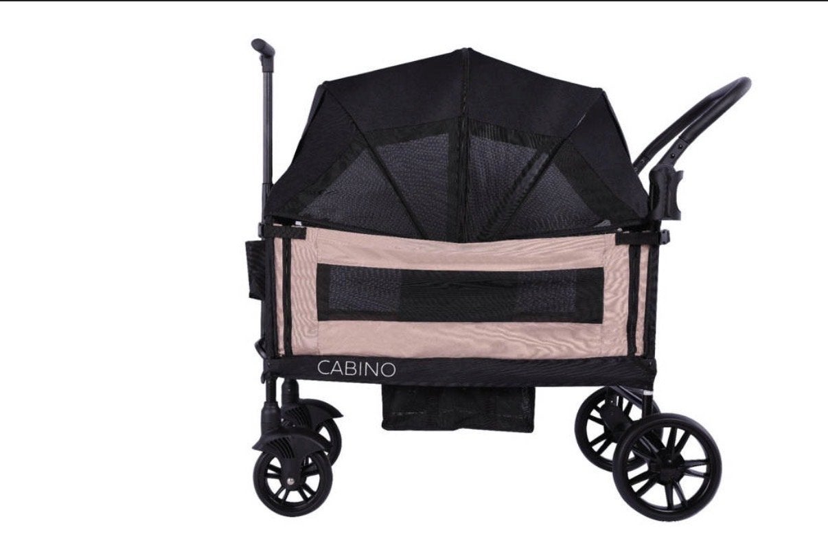 Cabino Duowagen/Bolderkar waggie - Perfect voor 2 Kinderen