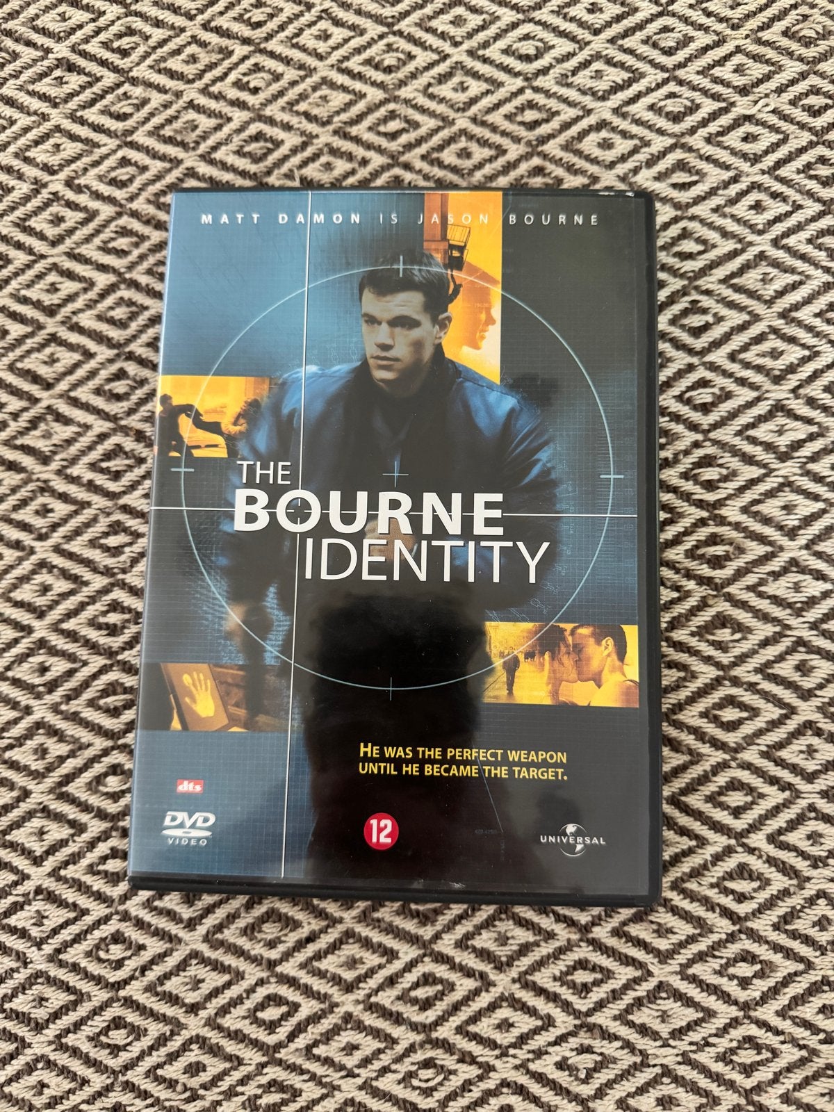 The Bourne Identity DVD - Actiethriller met Matt Damon, Nederlands, Actiethriller, Ophalen of Verzenden, Zo goed als nieuw