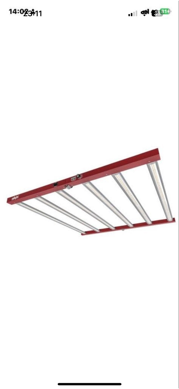 26x720 watt Full spectrum led, Ophalen of Verzenden, Zo goed als nieuw, Kweeklamp