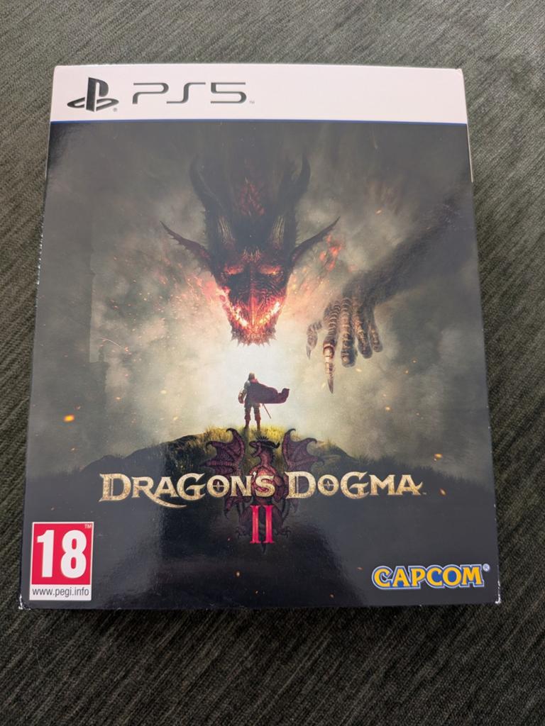 Dragon's Dogma 2 PS5 - Nieuw in Steelbook Edition, Spelcomputers en Games, Games | Sony PlayStation 5, Ophalen of Verzenden, Zo goed als nieuw