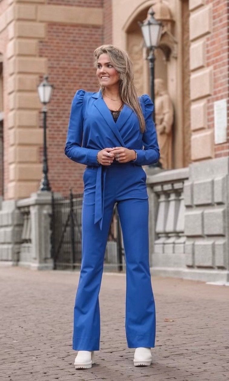 Studio Anneloes Jumpsuit Maat S, Studio Anneloes, Blauw, Ophalen of Verzenden, Zo goed als nieuw