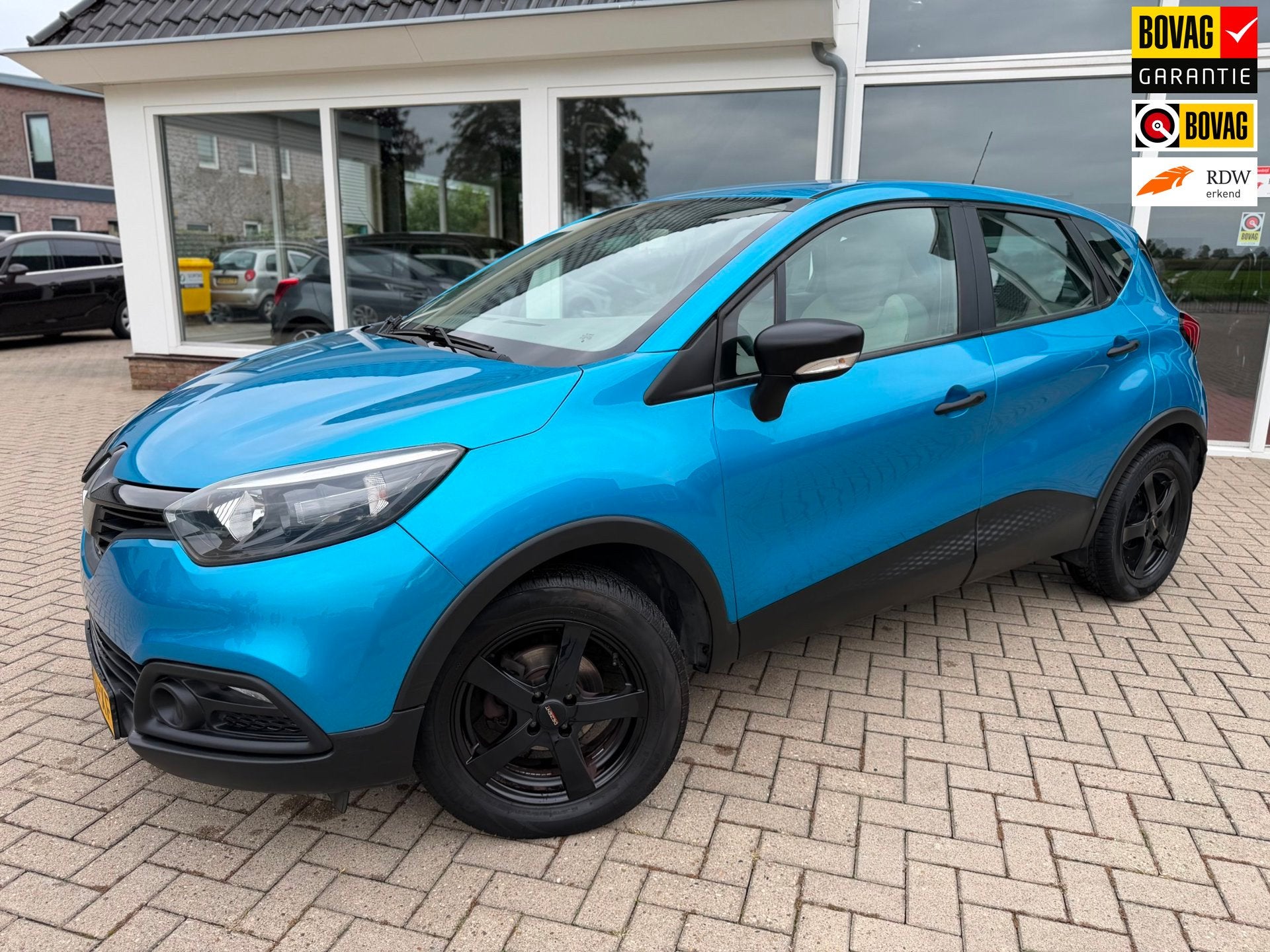 Renault Captur 0.9 TCe Authentique/ Carplay/ Trekhaak/ Cruis, Auto's, Voorwielaandrijving, Stof, Gebruikt, Beige