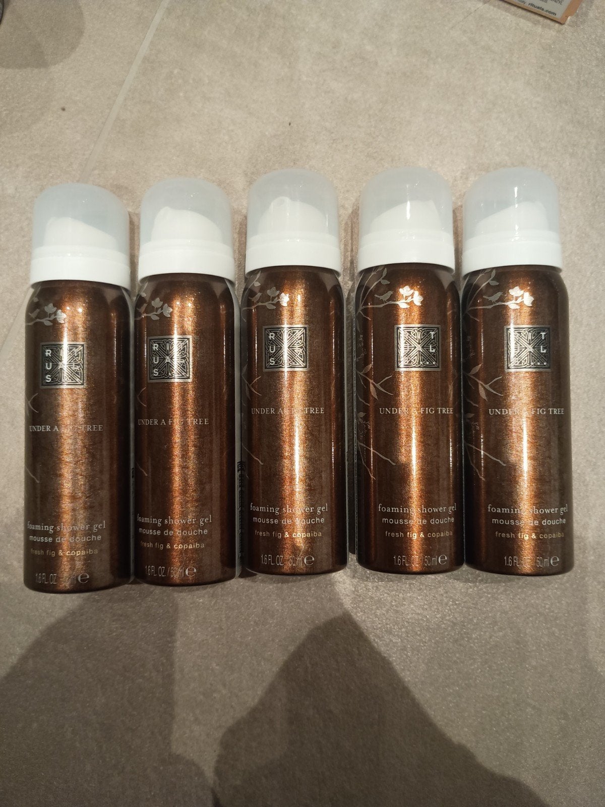 Rituals Foaming Shower Gel - Under A Fig Tree 1 over, Ophalen of Verzenden, Nieuw, Bad & Douche