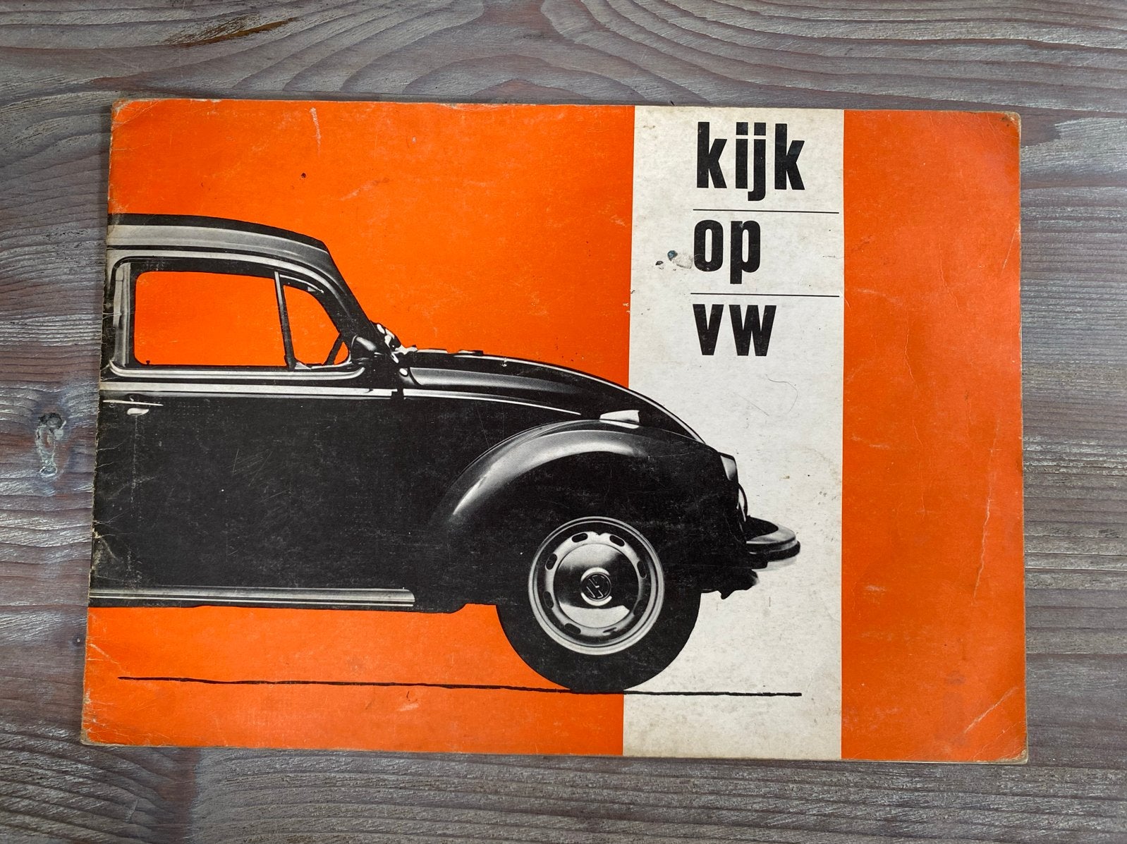 Kijk op VW - Origineel Volkswagen boekje, Boeken, Auto's | Folders en Tijdschriften, Ophalen of Verzenden, Gelezen, Volkswagen