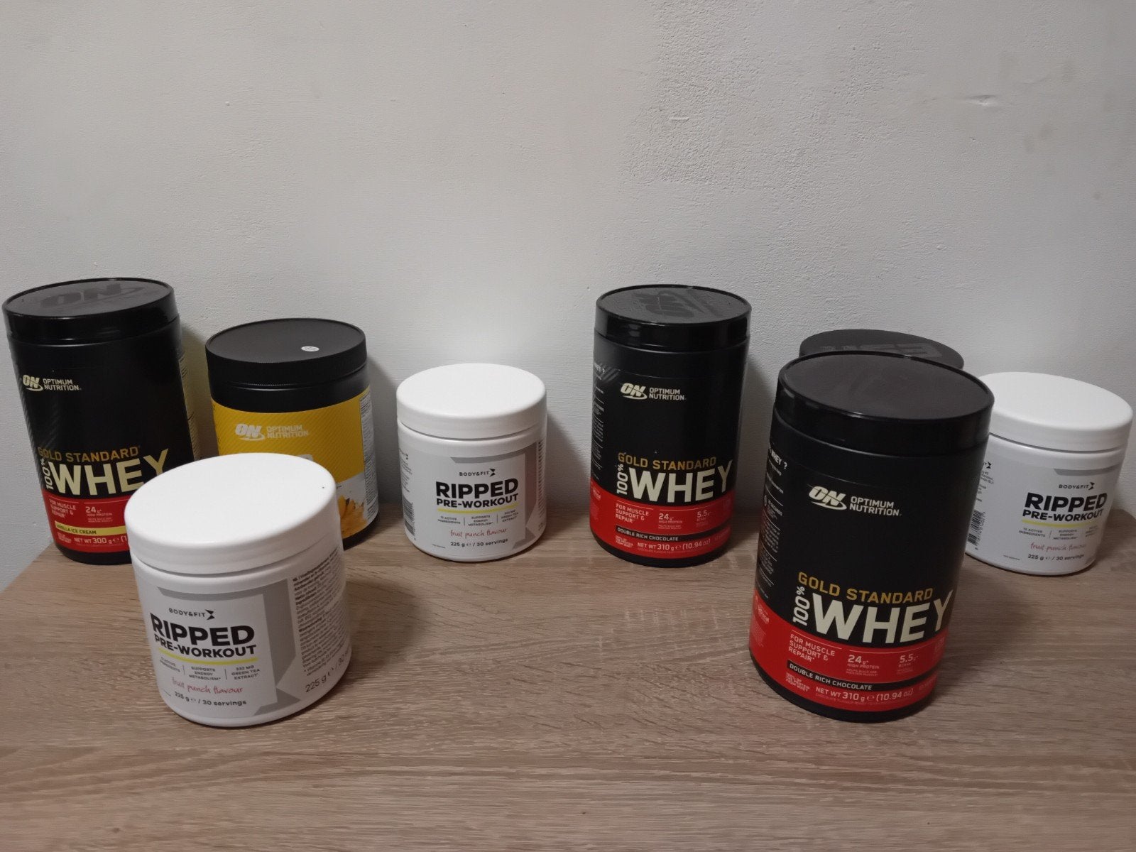 pre-workout, proteïne 15€ per pot, Ophalen of Verzenden, Nieuw, Poeder of Drank