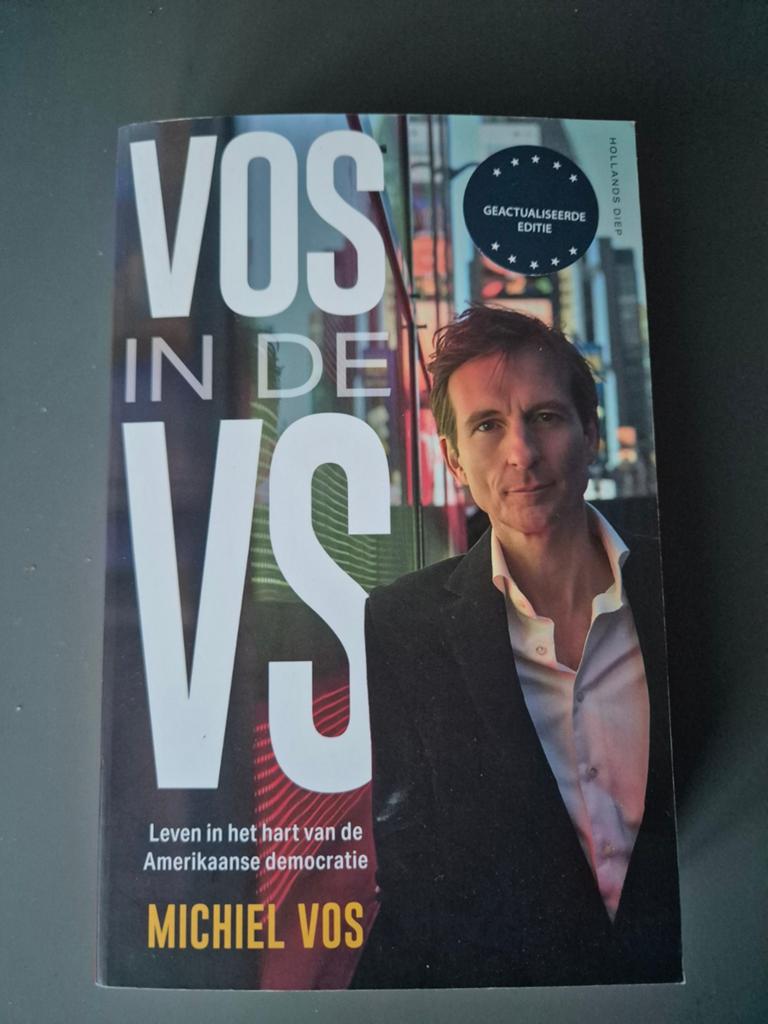 Michiel Vos - Vos in de VS, Ophalen of Verzenden, Zo goed als nieuw, Michiel Vos