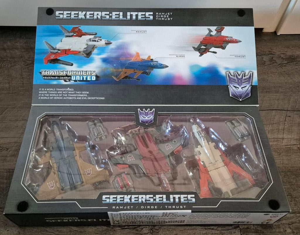 Transformers United Deluxe Seekers Elites Exclusive Set, Overige generaties, Verzenden, Nieuw, Decepticons