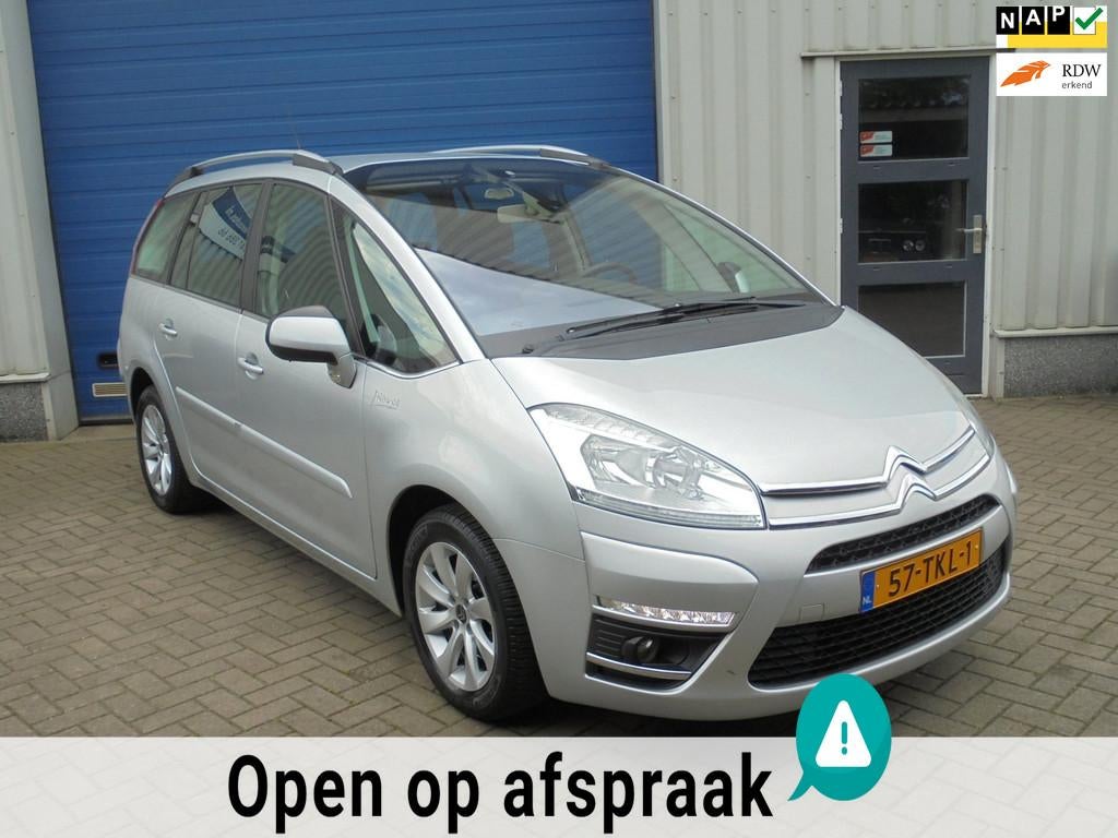 Citroen Grand C4 Picasso 1.6 THP Collection NIEUWE MOTOR, Euro 5, Gebruikt, Zwart, C4 (Grand) Picasso