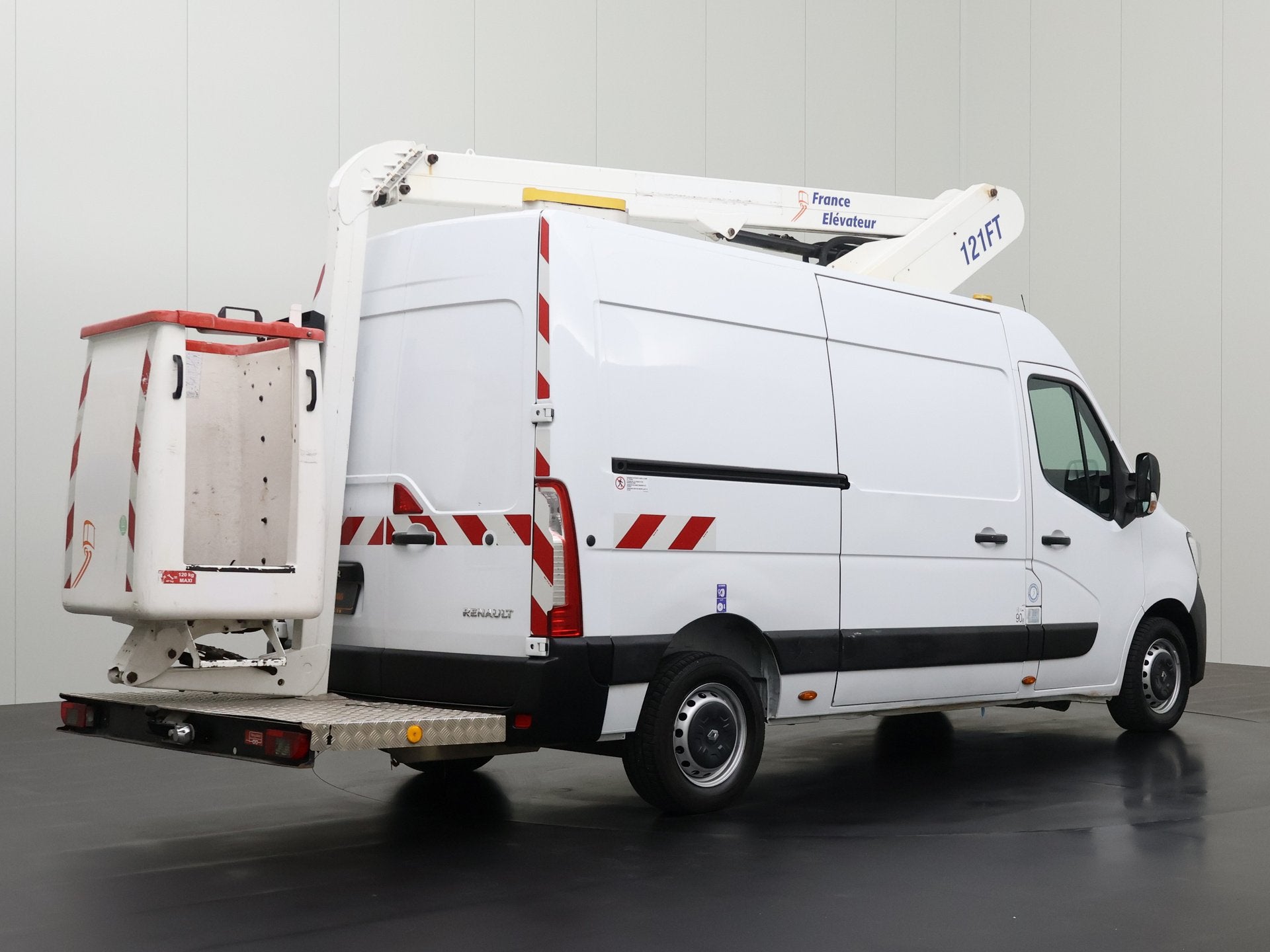 Renault Master 2.3DCI 130PK L2H2 Hoogwerker 12Mtr | Airco |, Auto's, Gebruikt, Euro 6, Multifunctioneel stuurwiel, Renault