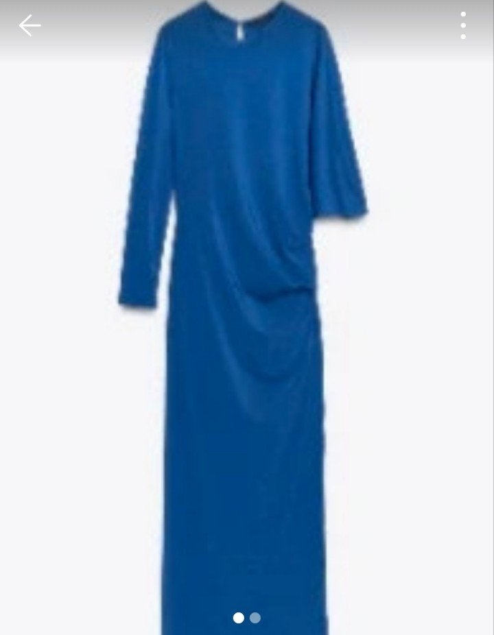 Leuke blauwe jurk van  Zara nieuw, Ophalen of Verzenden, Nieuw, Overall