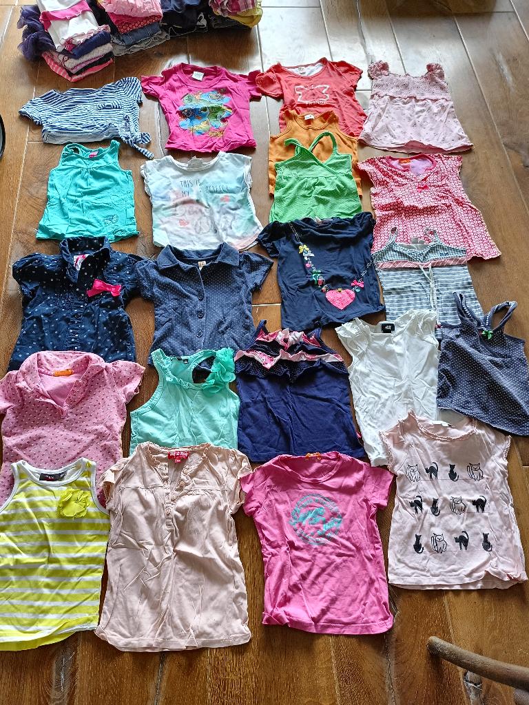 Partij meisjeskleding zomer 98/104 en 110/116, Ophalen, Gebruikt, Meisje, Overige typen