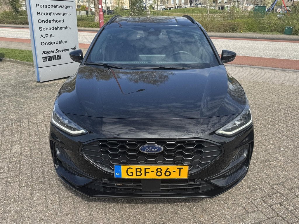 Ford Focus Wagon 1.0 EcoBoost Hybrid ST Line | SCI | 125pk A, Gebruikt, Euro 6, Zwart, Origineel Nederlands