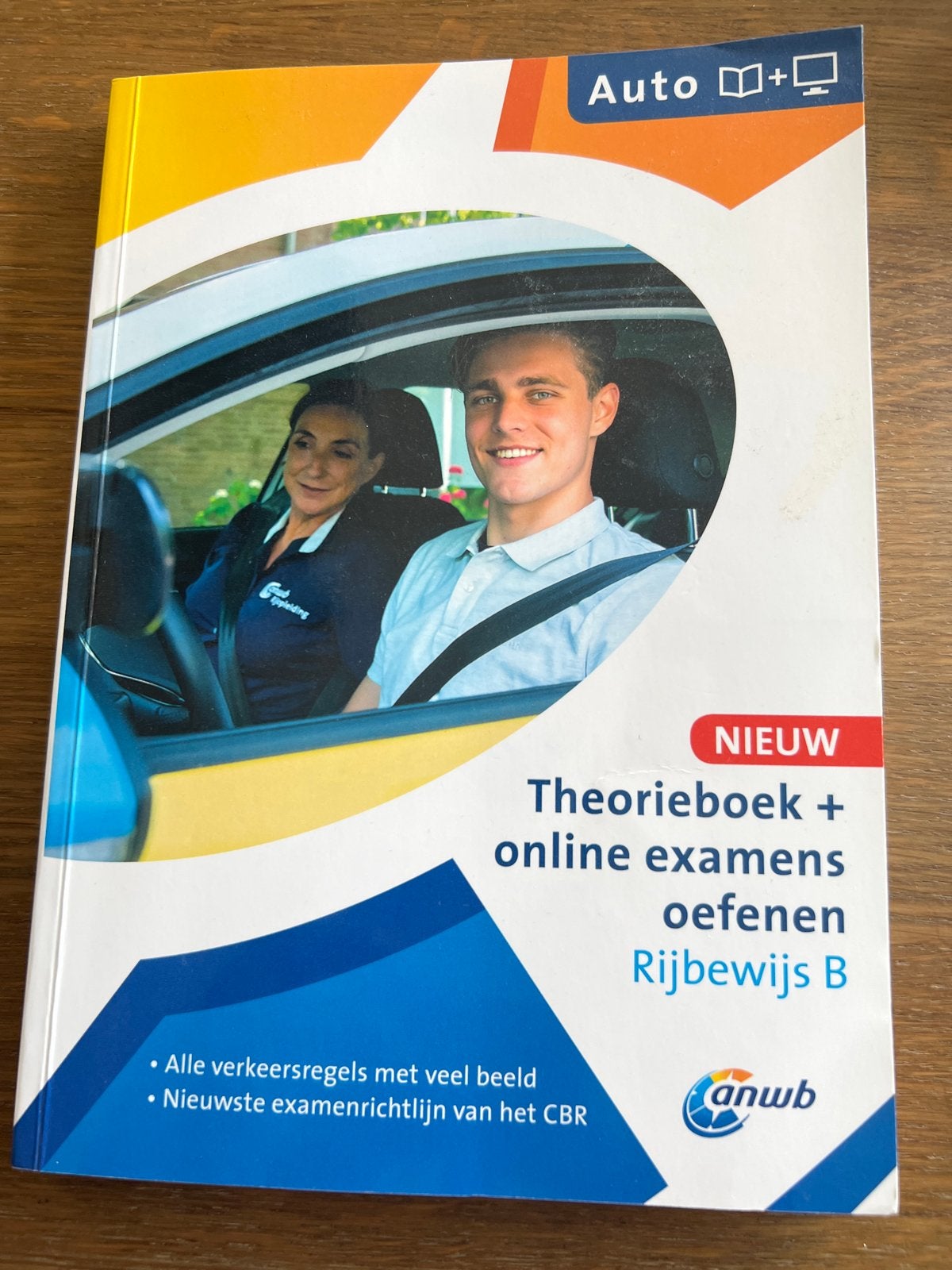 ANWB Theorieboek Rijbewijs B + online examens oefenen, Ophalen, Nieuw, Overige niveaus