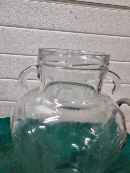 olijven pot glas vintage groot, Huis en Inrichting, Keuken | Keukenbenodigdheden, Ophalen of Verzenden, 'T Olde Gre-j, Info@toldegrej.nl