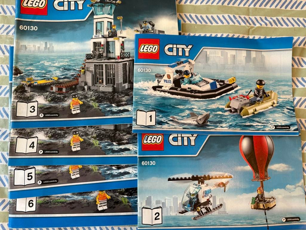 Lego 60130 gevangenis eiland - compleet en uit elkaar, Verzenden, Lego, Compleet, Complete set