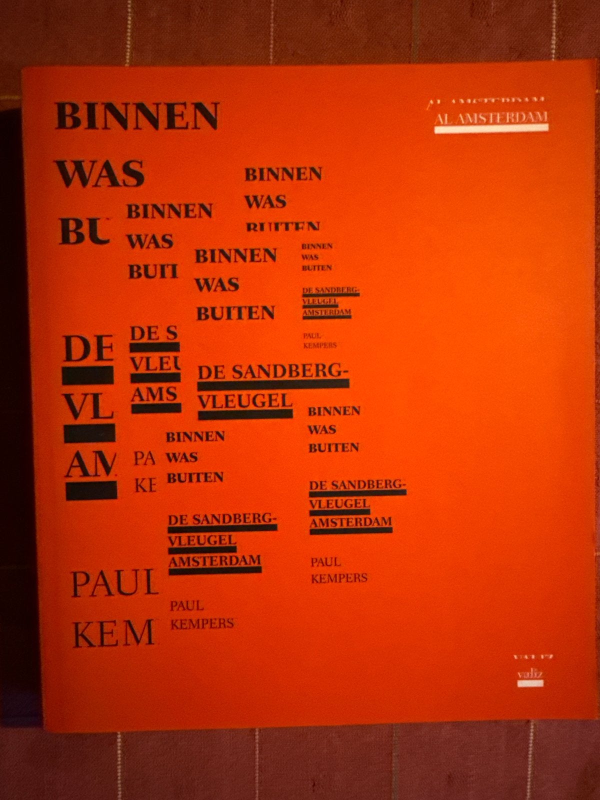 Paul Kempers - Binnen was buiten, Ophalen of Verzenden, Zo goed als nieuw, Paul Kempers