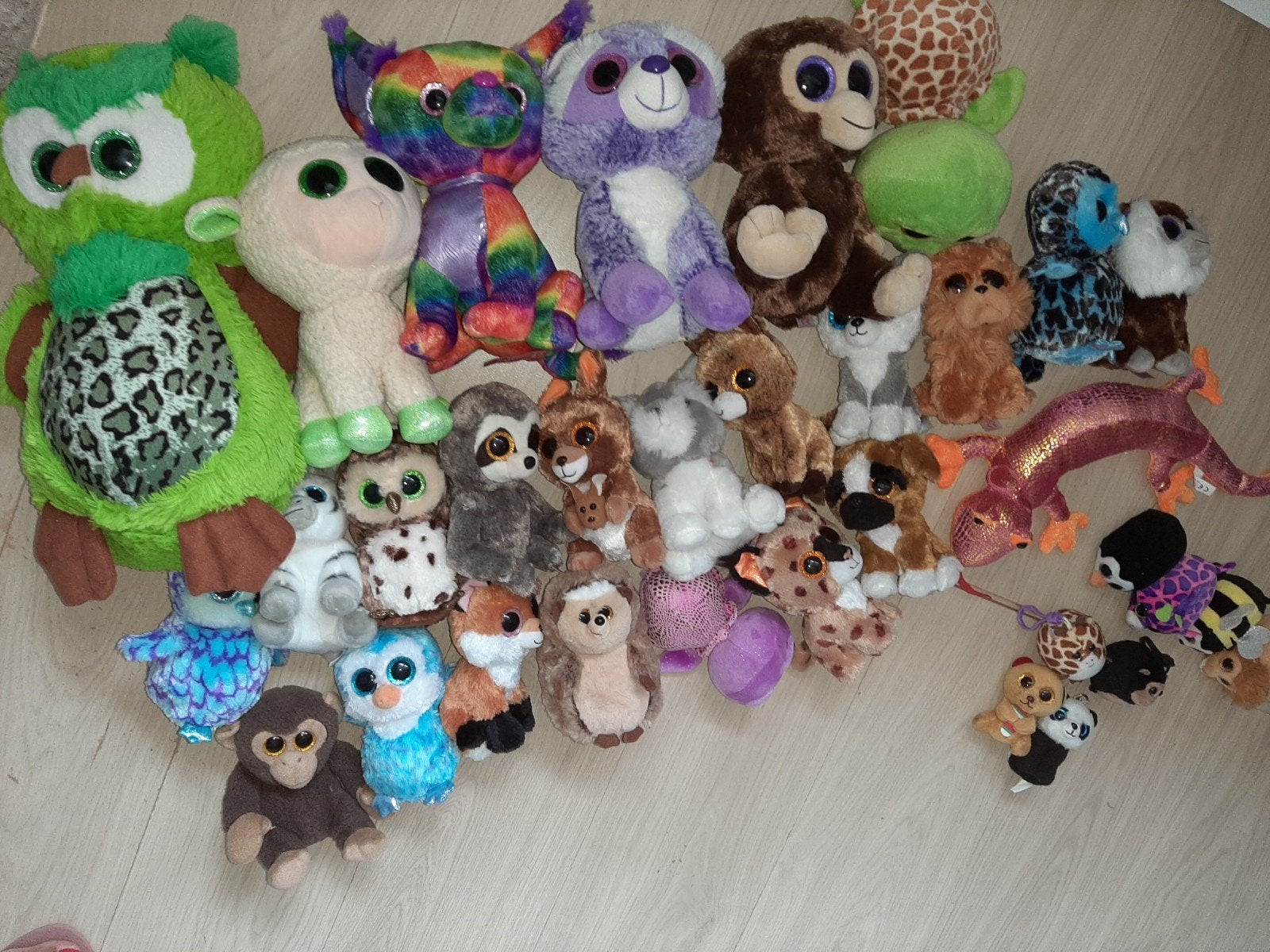 33 Ty Beanie Boo knuffels, Ophalen of Verzenden, Zo goed als nieuw, Overige typen, Ty