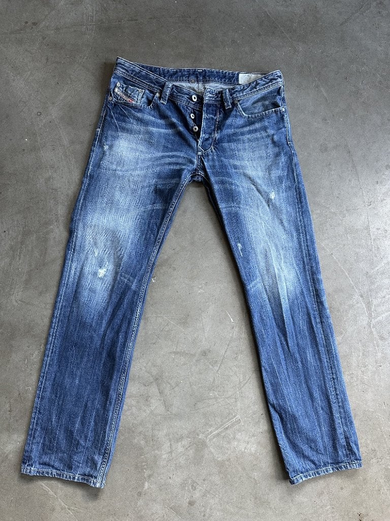 DIESEL Larkee - 33/34 - goede staat - washing 0859Y, Diesel, Blauw, Ophalen of Verzenden, W33 - W34 (confectie 48/50)