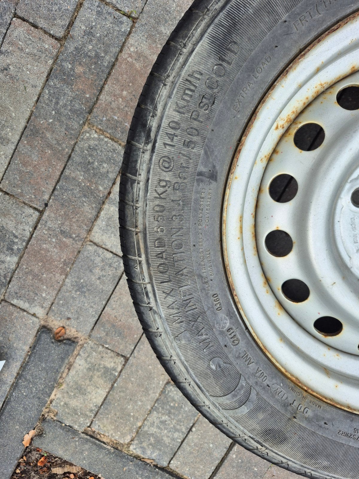 Gebruikte aanhanger velgen 14 inch - 185/65 R14, Ophalen, Gebruikt
