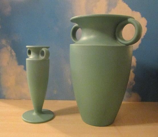 Design keramiek aardewerk vazen mat groen vaas, Antiek en Kunst, Antiek | Keramiek en Aardewerk, Ophalen of Verzenden